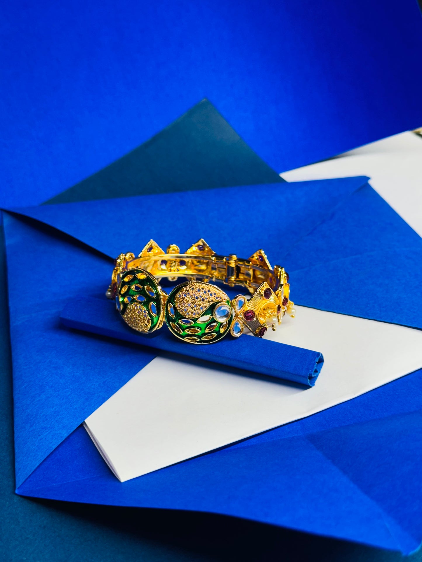 Peacock Glory Bangles