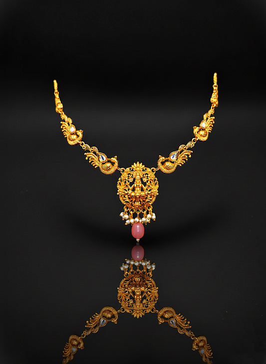 Laxmi Blessings Necklace Set