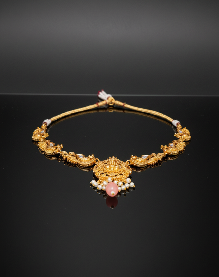 Laxmi Blessings Necklace Set