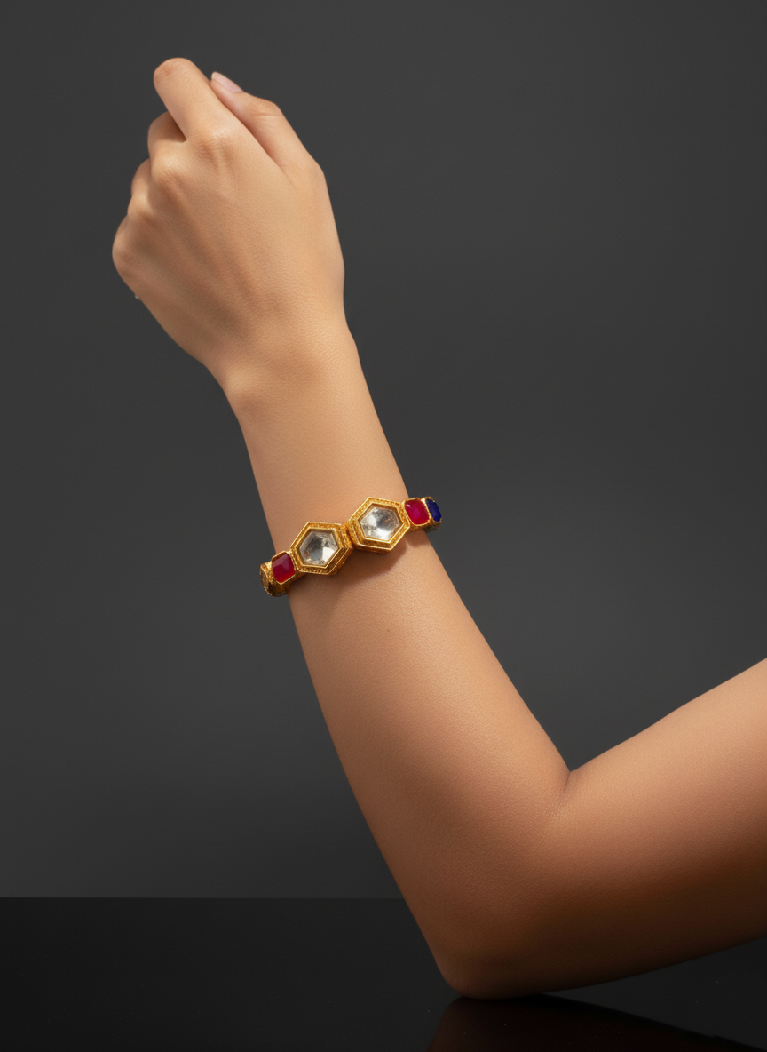 Crystal Aura Bangles